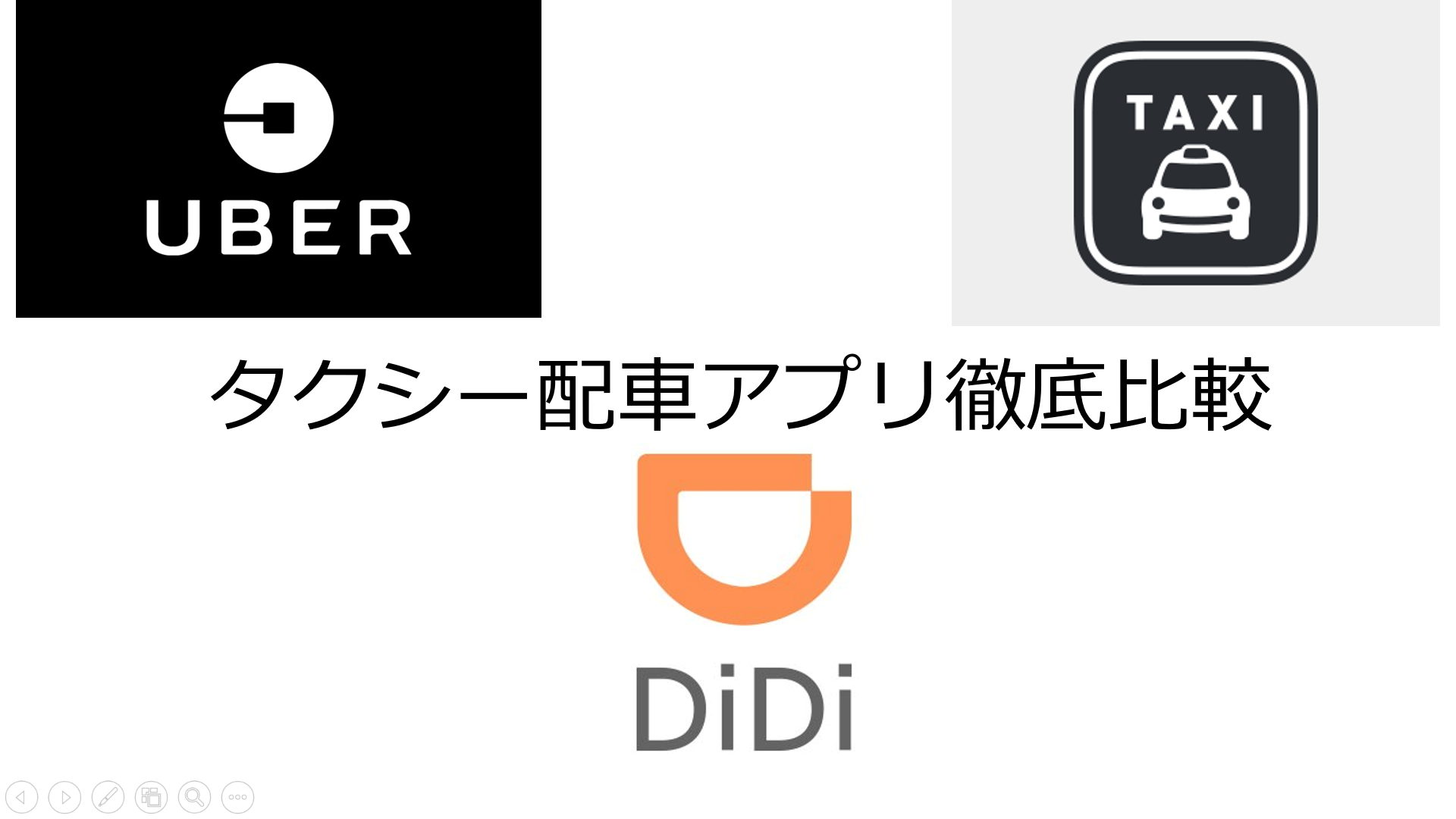 タクシー配車アプリ徹底比較 Uber Didi Go 旧mov Japantaxiの使い方 長所 短所を解説 陸マイラー医師の隠密sfc修行